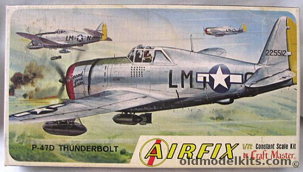 Airfix 1/72 P-47D Thunderbolt - Craftmaster, 1210-50 plastic model kit